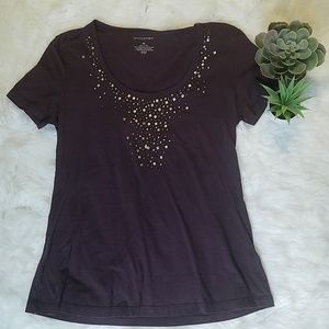 Banana republic plum top